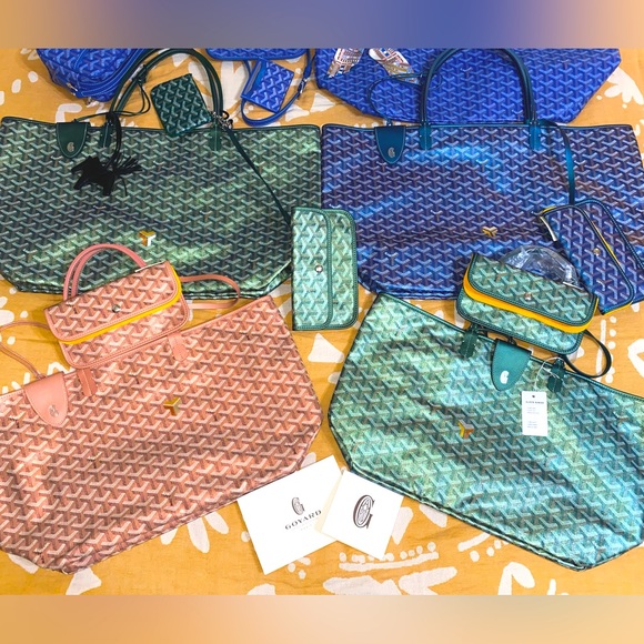 Goyard Handbags - GOYARD ST LOUIS PEARLY COLLECTION
